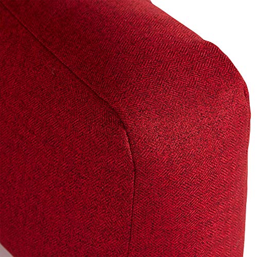 Greendale Home Fashions Jumbo Bed Rest Pillow, XLarge, Scarlet