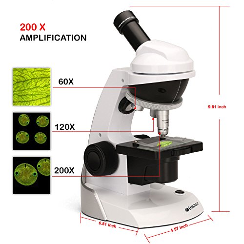 CFtrum Kids Student Microscope Kit with Universal Smartphone Adaptor
