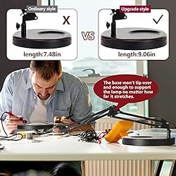 5X & 10X Magnifying Glass with Light and