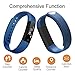 Fitness Tracker Smart Bracelet ANCwear ID115 Bluetooth Call Remind Remote Self-Timer Smart Watch Activity Tracker Calorie Counter Pedometer Sport Band Sleep Monitor For Android iOS Phone