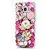 Galaxy S8 Plus Bling Case, Miniko(TM) Unique 3D Handmade Bling Crytal Golden Castle White Pumpkin Carriage Colorful Shiny Glitter Sparkly Diamond Rhinestone Clear Pretty Phone Case for Galaxy S8 Plus