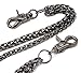 DoubleK 2 Roof Durable Biker Key Jean Wallet Chain (24