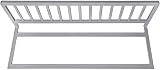 Safetots Wooden Bed Guard Grey 110cm x 38cm Pre-Assembled view 4