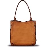 Genuine Leather Shoulder Bag Purse for Women Retro Top Handle Bags Handmade Vintage Crossbody Tote Handbags Purse