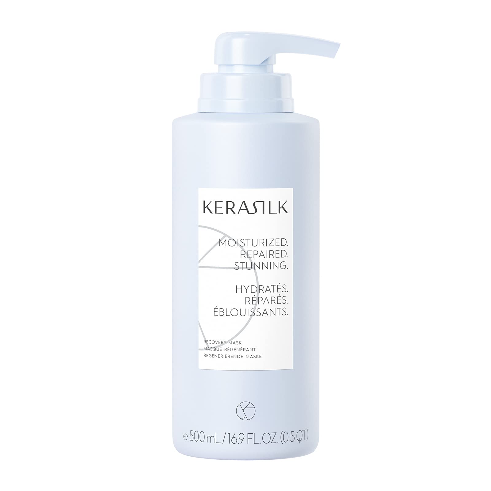 Kerasilk Recovery Mask, For Dry & Damaged Hair, Deep Moisture & Repair, Vegan, 500ml
