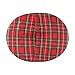 DMI Convoluted Foam Ring Donut Seat Cushion Pillow for Back Pain, Hemorrhoids and After Childbirth, 18 inch, Plaid