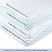 Pack N Play Portable Crib / Mini Crib Sheet Set 100% Jersey Cotton for Baby Boy by Ely's & Co. - Blue Chevron and Polka Dot 2 Pack