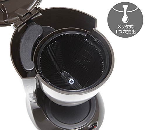 Melitta (Melita) coffee maker [2-5 tablespoons] ES (Eze) Dark brown SKG56T