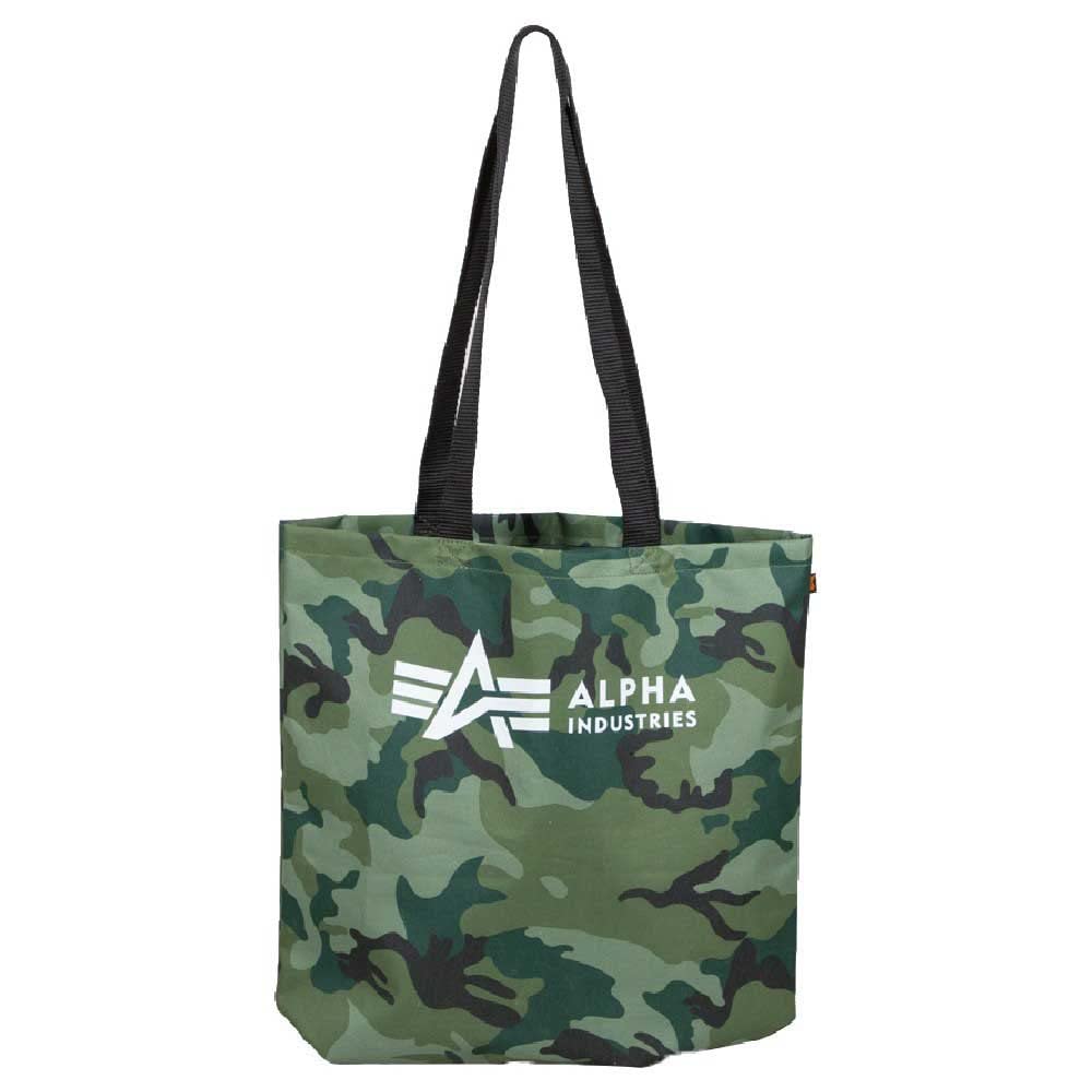 Alpha Industries Alpha Unisex Shopping Bag Olive Camo