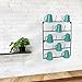 Sorbus Mug Rack Cup Holder - Wall Mounted Home Storage Mug Hooks with 5-Tier Display Organizer for Coffee Mugs, Tea Cups, Mason Jars, and More – Holds 18 Mugs – Black Metal