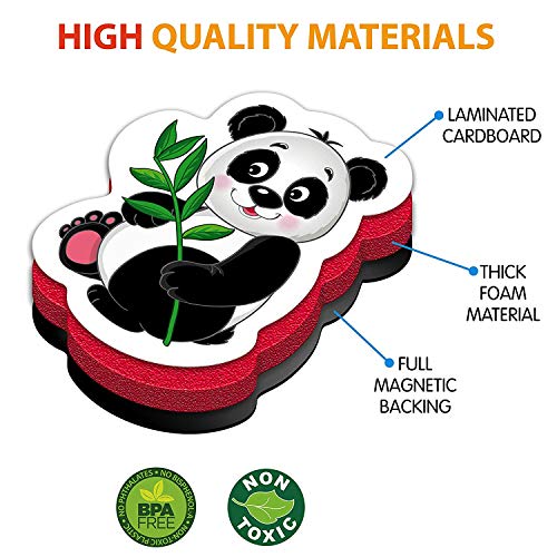 2 Refrigerator+magnets+kids+ZOO+ANIMALS