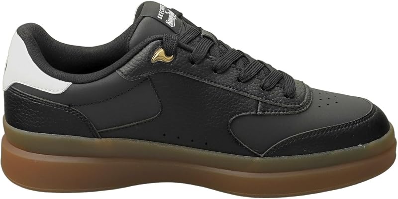 Courtside Cali DUDEZ - Tenis para Hombre, Color Negro Duraleather/Borde Blanco, Talla 9.5 de Reino Unido — foto 6 de 8
