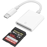 SD Card Reader USB C for iPhone 17/16/15 Series, AIDOUBARA Memory Card Reader, Digital Camera Adapter Compatible with iPad, M