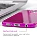 Samsung Galaxy S6 Case, 5 Pack Ace Teah [ Ultra - Thin ] Protective Cover Slim Fit Flexible TPU Vibrant Trendy Color Transparent Cell Phone Case for Samsung Galaxy S6 - Red, Plum, Green, Gold, Yellow