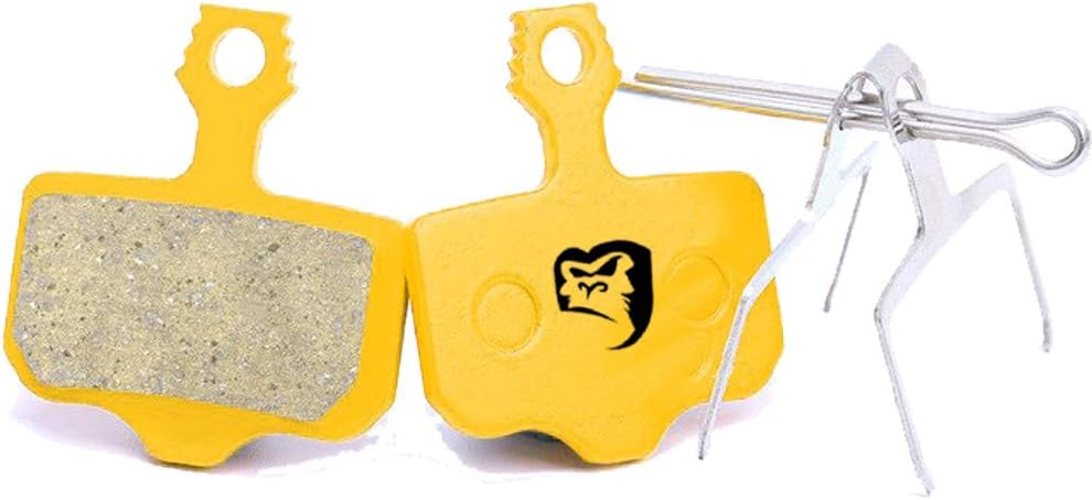 Gorilla 2 sets SRAM LEVEL T and LEVEL TL Brakes Sintered Multi compound Disc Brake Pads With Strong Spring