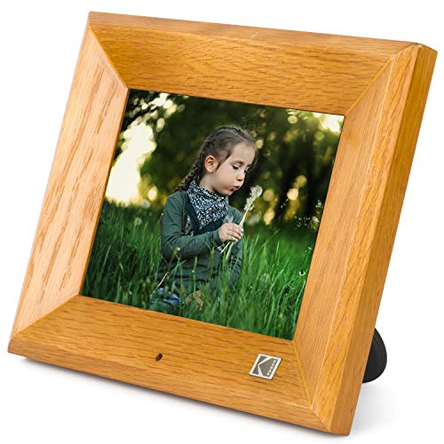 KODAK 8 inch Digital Picture Frame with 1280800 IPS Screen 8GB Internal Storage with Photo Music Video Function