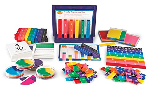 Learning Resources Rainbow Fraction Teaching System Kit