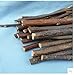 Purple Star 100g Pet Snacks Apple Sticks Chew Toy for Squirrel Rabbits Guinea Pigs Chinchilla Parrot (About 16-20 Sticks)