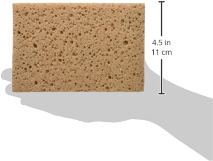 Lampa 37100 Brown Utility Sponge for Washing Cars Synthetic, Lightweight - Image 3