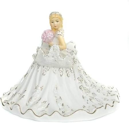 English Ladies Statuina Da Donna Inglese Co Mini Gypsy Elegance Blonde Amazon It Casa E Cucina