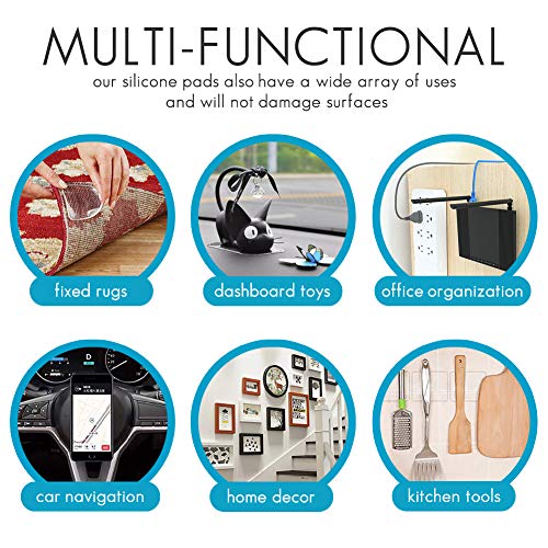 6 LotFancy+Silicone+Reusable+Removable+Dashboard
