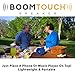 BoomTouch Wireless Portable Speaker- No Dock, No Wires, No Bluetooth Required, Amplifies Your Device’s Sound, As Seen On TV (Blue) (Renewed)thumb 4