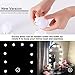 ANGFLY Vanity Mirror Lights, 2018 Upgraded 2 Color Lighting Modes with 10 Dimmable Light Bulbs,Hollywood Style Lighting Fixture Strip for Makeup Vanity Table Set in Dressing Room (Mirror Not Include)