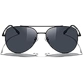 MERRY'S Classic Mirrored Aviator Sunglasses for Men Women Polarized Driving Fishing Mens Sunglasses