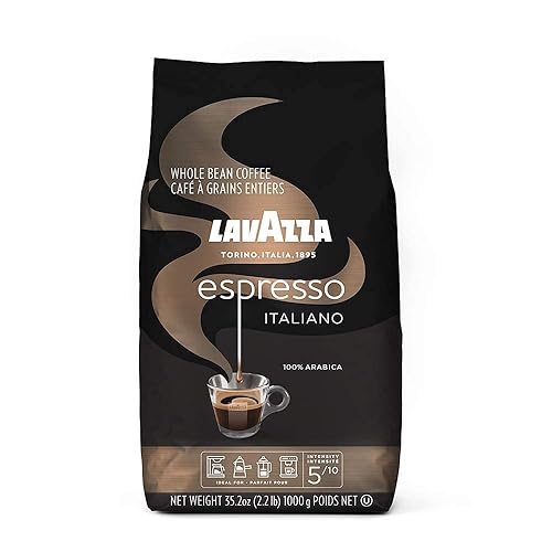Lavazza Espresso Whole Bean Coffee, Medium Roast, 100% Arabica, 2.2 lb Bag