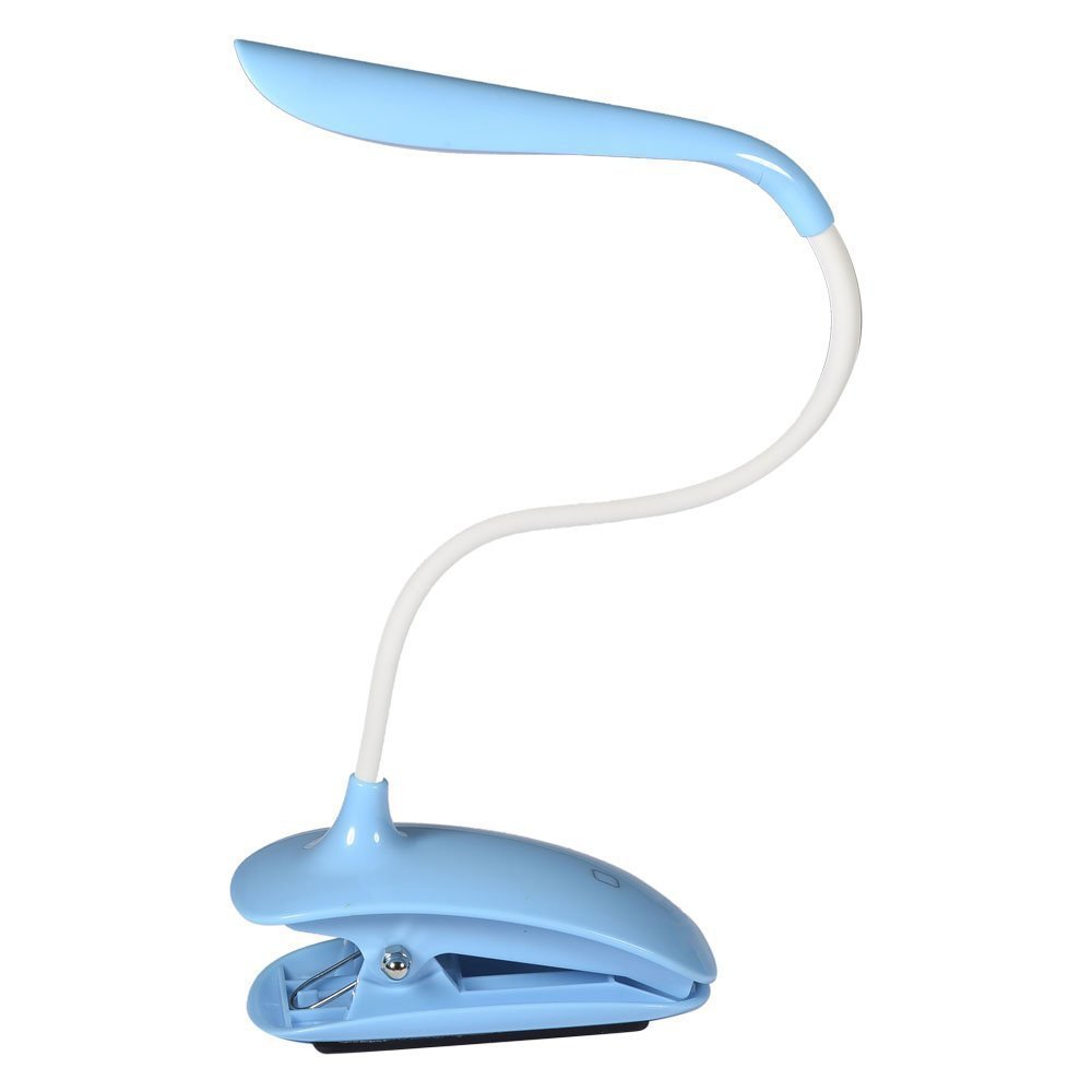 E-Plaza Recargable LED Lámpara De Escritorio Flexible Cuello Sensible