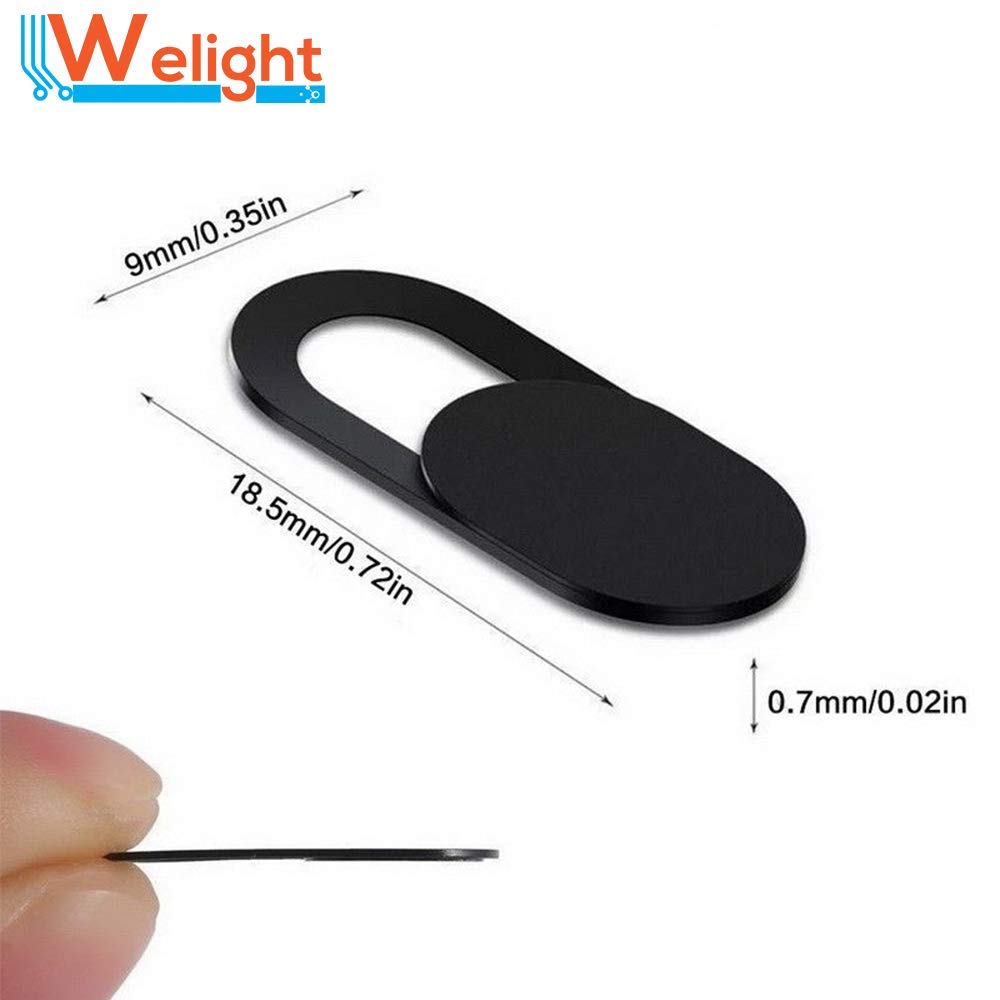 Welight Webcam Cover Copertura Webcam Camera Universale Mac PC Anti hack Protezione di Privacy Compatibile MacBook PRO iPhone /&hellip; Laptop surfcase PRO 3 Pack