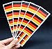 40 Germany Flag Tattoos, German Olympic Party Favors