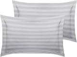 MOONLIGHT20015 Reversible Satin Stripe Duvet Cover Set King Silver 230x220 view 8