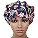 starlit Women's Floral Print Scrub Cap Hospital Medical Surgical Surgery Hat For Doctor Nurses