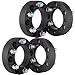 SCITOO 4X 1.5 inch Wheel Spacers HUB Centric 6x5.5 to 6x5.5 fits for Tundra Wheel Spacers for FJ Cruiser Wheel Spacers for 4runner Wheel Spacers for Sequoia Wheel Spacers 2007-2015