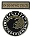 in Odin We Trust Viking God Wolf in God Viking Patch [Hook Fastener Backing]