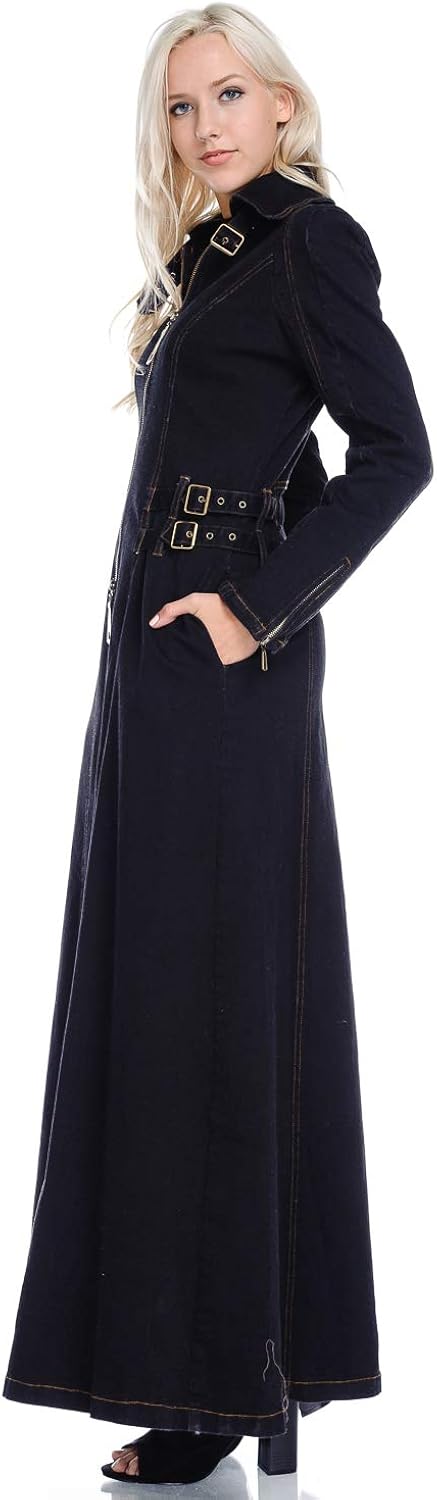 damsel in a dress denim jacket