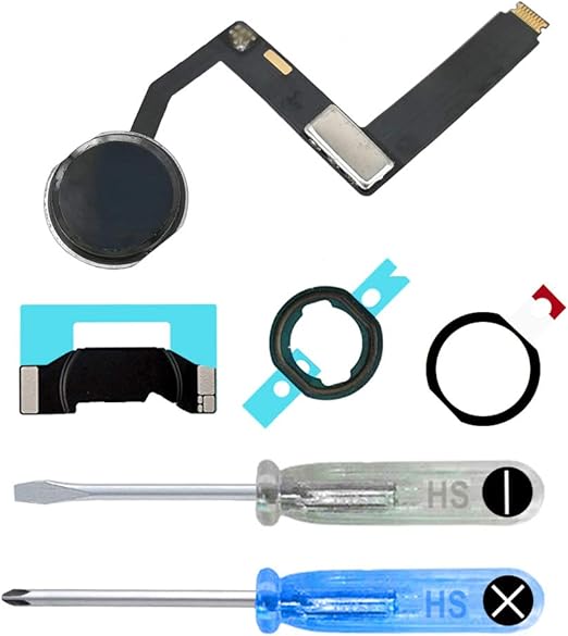 Amazon Com Mmobiel Home Button Compatible With Ipad Pro 9 7 Inch Black Incl Flex Cable Incl 2 X Screwdrivers