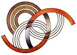 Deco 79 Metal Wall Decor, 38 by 2 Inch (Kitchen)