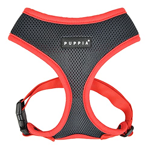Puppia Soft Dog Harness II Mesh Over-the-Head All Season No Pull No Choke Walki…