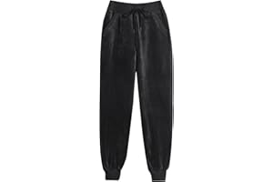 Women's Plush Velvet Insulated Casual Pants - Cozy Winter Warmth with Style for Cold Days