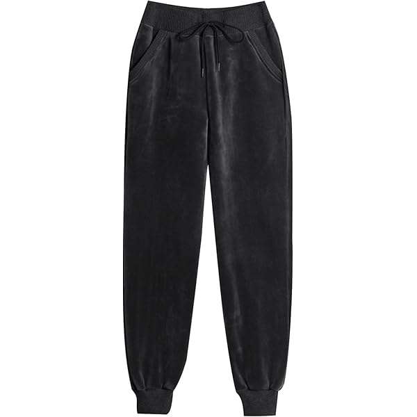 パンツ 1133ayaTODAYFUL Warm Drawstring Pants Amazon.com: Womens Joggers High Waisted Drawstring Baggy