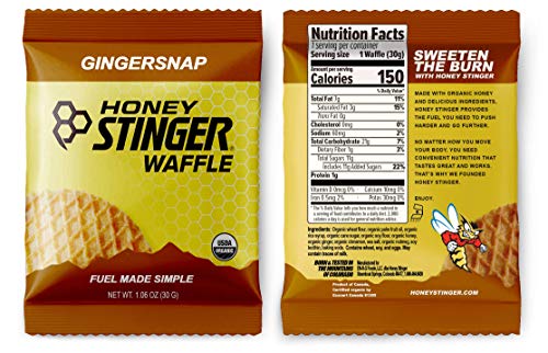 Honey Stinger Organic Waffles - Variety Pack - 14 Count - 2 of Each Flavor - Energy Source for Any Activity - Honey, Chocolate, Caramel, Gingersnap, Vanilla, Strawberry & Lemon