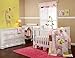 Carter's Jungle Collection Secure-Me Crib Liner, Pink