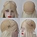 Rongduoyi Micro Braided Lace Front Wig Long Blonde Braided Synthetic Heat Resistant Fiber Wigs with Baby Hair For Women(24 Inch)
