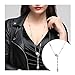 EVBEA Skull Necklace for Women Long Gothic Jewelry Cool Cross Rock Necklaces(46,wt)