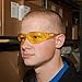 ABN Safety Glasses - Yellow Shade Lens, UV Protective, ANSI standard, Pack of 12