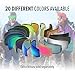 OutdoorMaster Ski Goggles PRO - Frameless, Interchangeable Lens 100% UV400 Protection Snow Goggles for Men & Women (VLT 15% Colourful Lens Free Protective Case)
