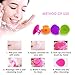 Facial Cleansing Pads,GTON Silicone Face Scrubber Cleansing Brush Cleaner Facial Exfoliators Acne Blackhead Removing,Skin Pore Cleanser and Baby Shower Tool Brushes 4 Pack