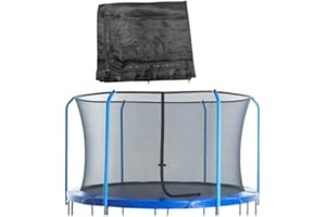 Upper Bounce Machrus Trampoline Net Replacement 7.5FT 8FT 9FT 10FT 12FT 13FT 14FT 15FT 16FT- Safety Net for Straight Poles/Arches Round Trampoline